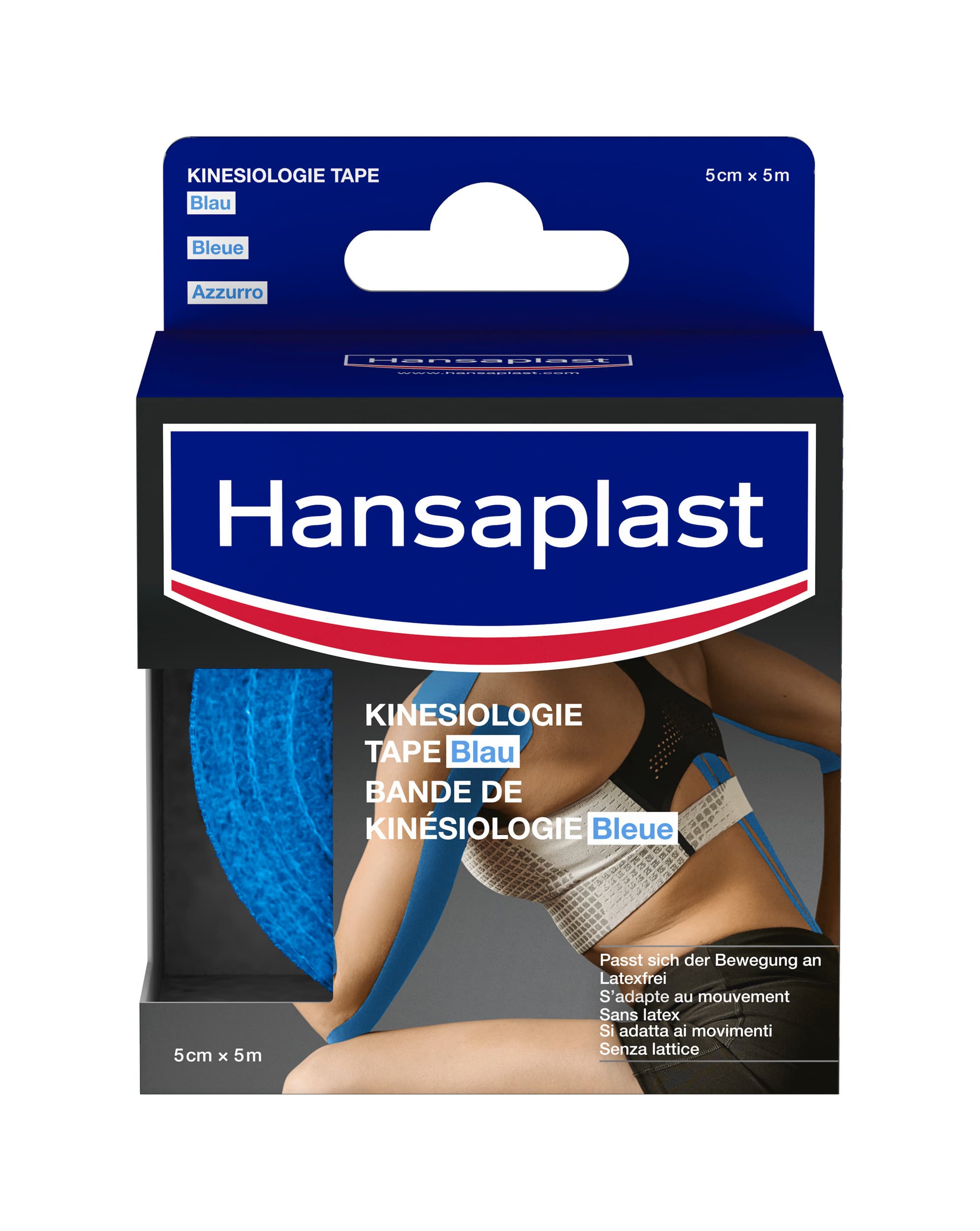 Hansaplast Kinesiologie Tape Blau