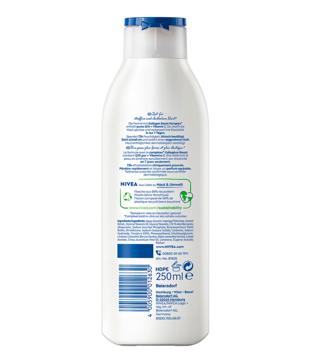 Produktbild NIVEA Body Lotion Q10 Straffend + Vitamin C 2 2 von 6
