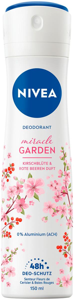 NIVEA Deo Spray miracle Garden Kirschblüte
