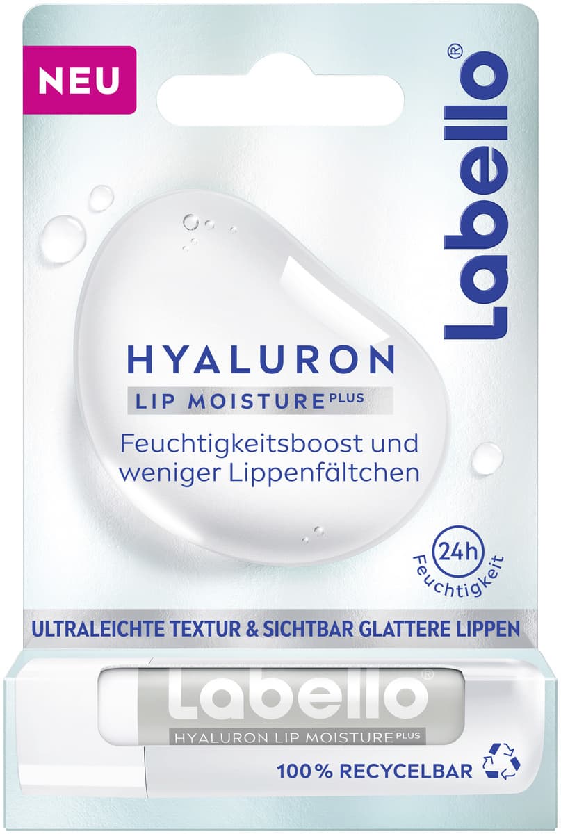 Labello Lippenpflege Hyaluron Lip Moisture Plus 
