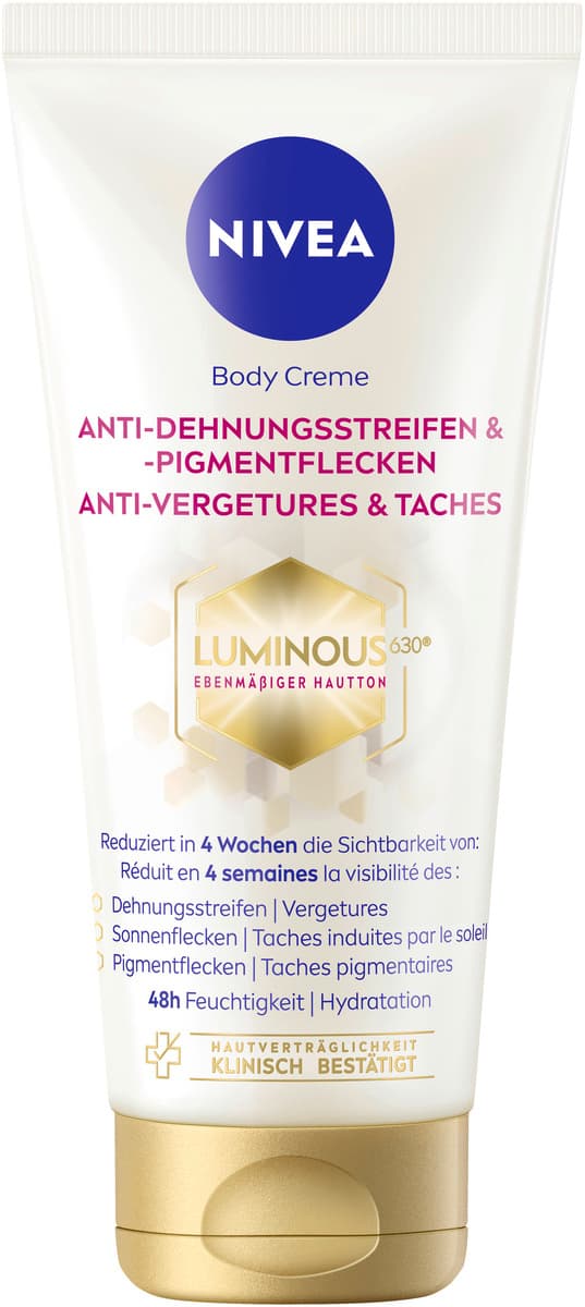 Nivea Luminous Body Creme Anti-Dehnungsstreifen