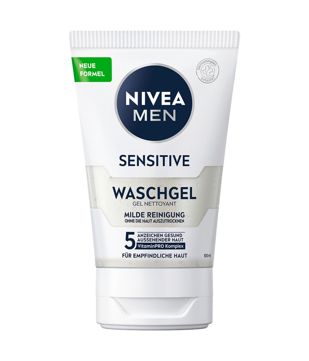 NIVEA Men Sensitive Waschgel Milde Reinigung