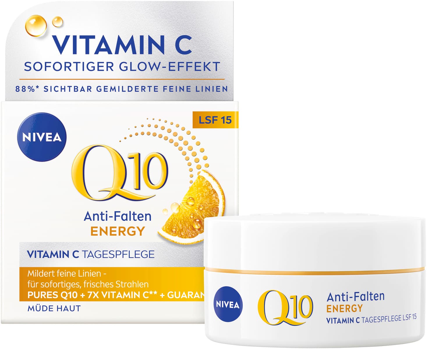 NIVEA Q10 Energy Anti-Falten Tagespflege LSF15
