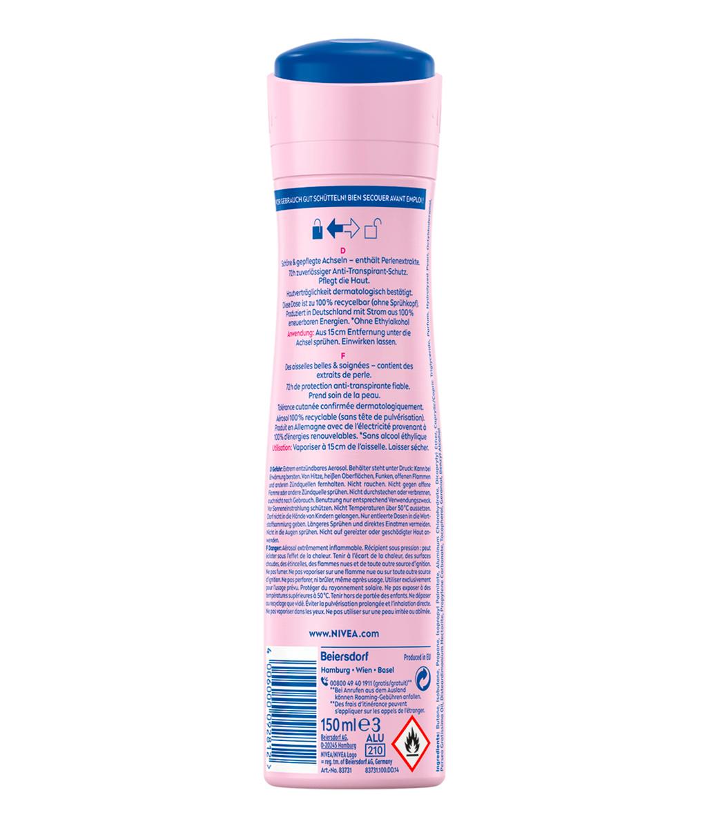 Produktbild NIVEA Deo Spray Pearl&Beauty Anti -Transpirant 2 von 2