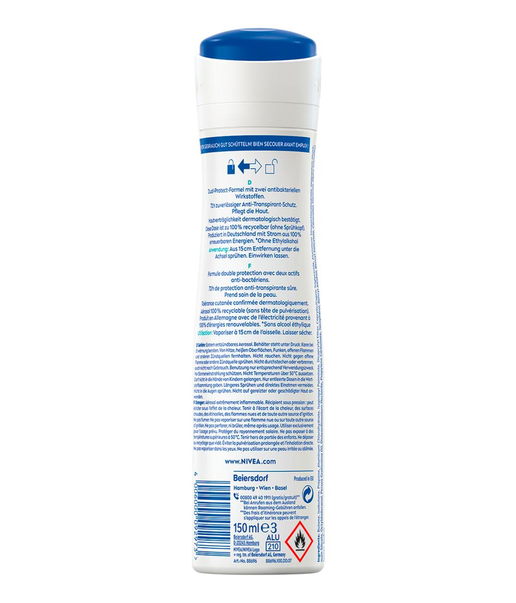 Produktbild NIVEA Deo Spray dry active Anti-Transpirant 2 von 2