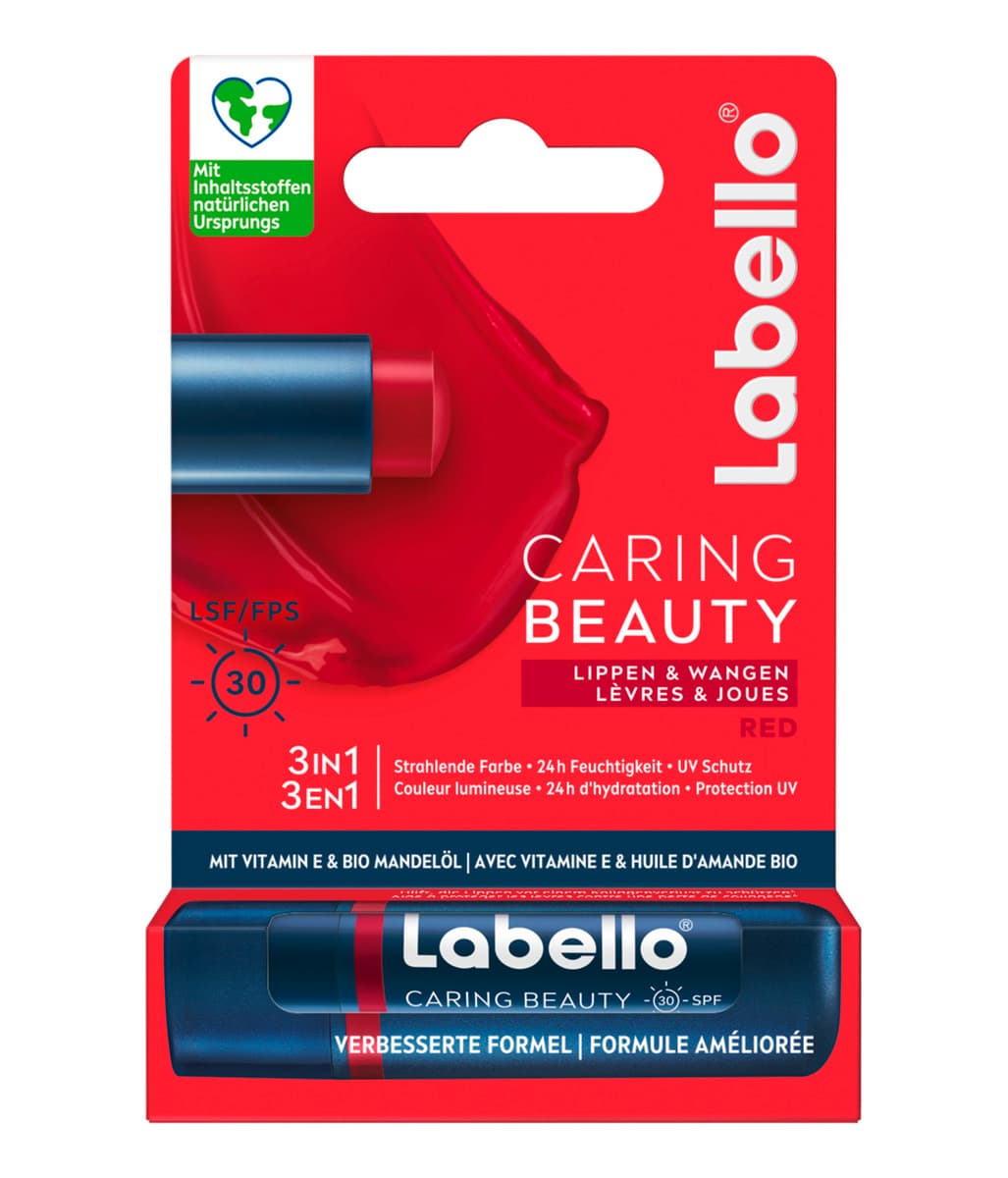 Labello Lippenpflege Caring Beauty Rot