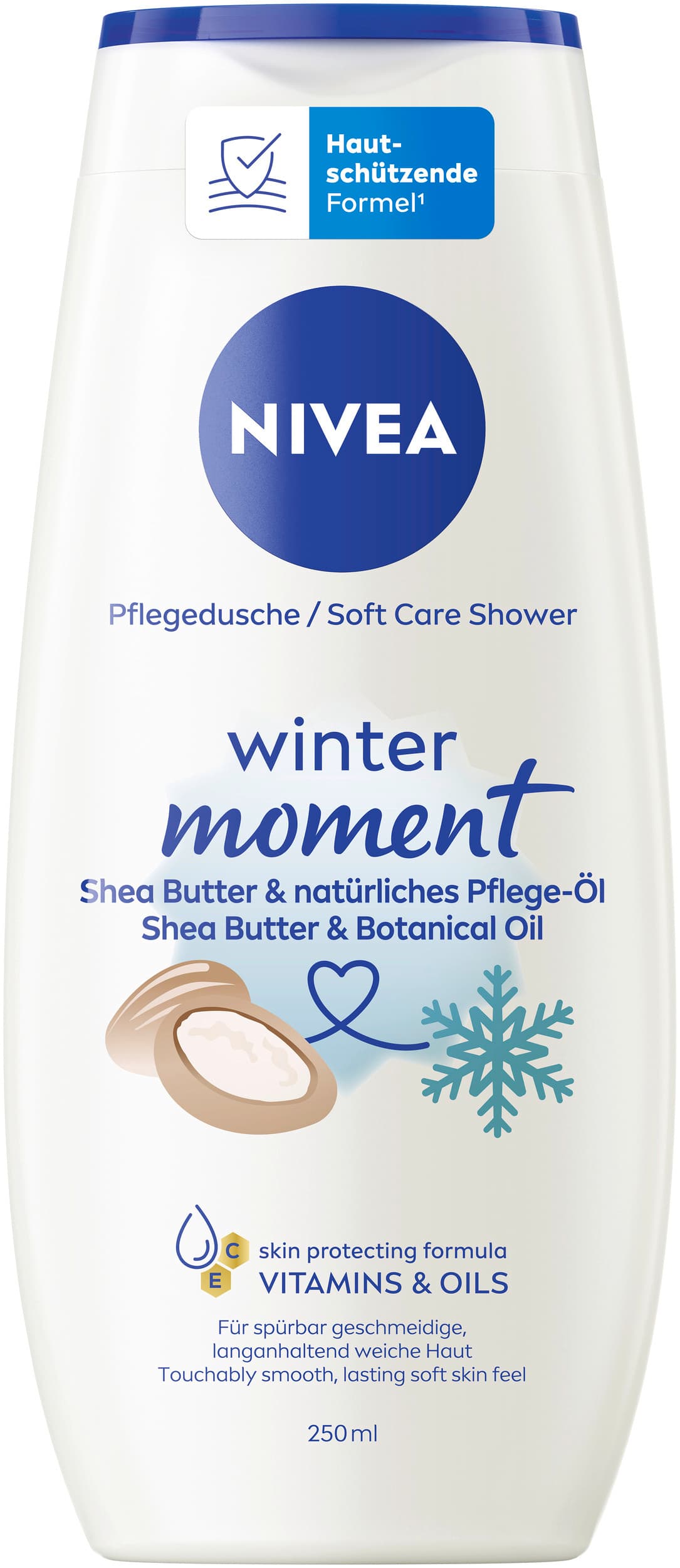 NIVEA Pflegedusche winter moment shea Butter & natürliches Pflege-Öl