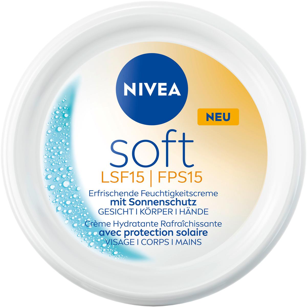 NIVEA Soft Creme LSF15
