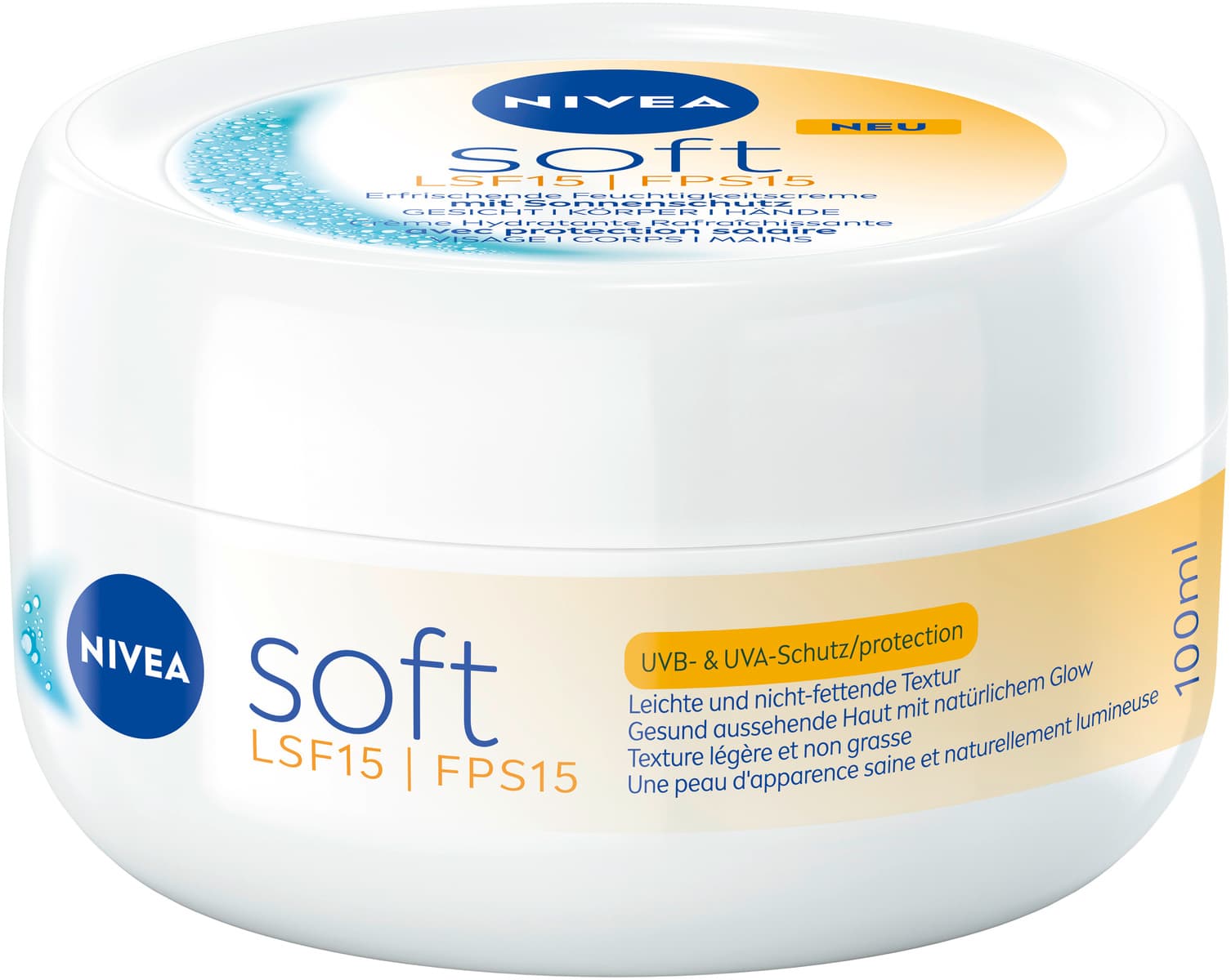 Produktbild NIVEA Soft Creme LSF15 2 von 11