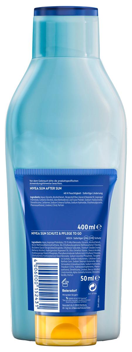 Produktbild NIVEA SUN Pflege After Sun + Sun Lotoin Schutz&Pflege 50ml 2 von 2