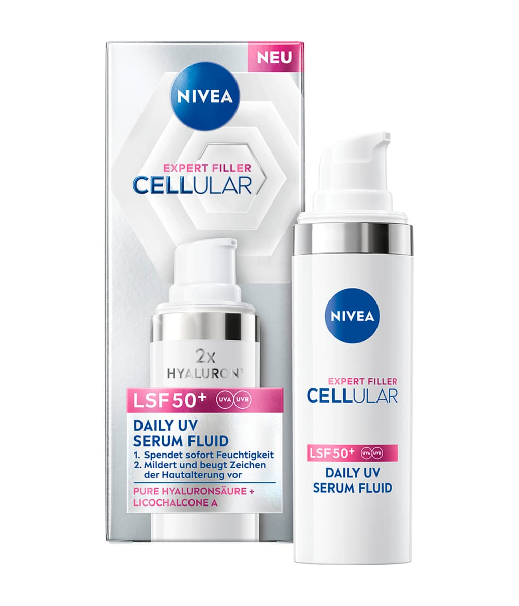 Produktbild Nivea Cellular Daily UV Serum Fluid LSF 50+ 2 von 10