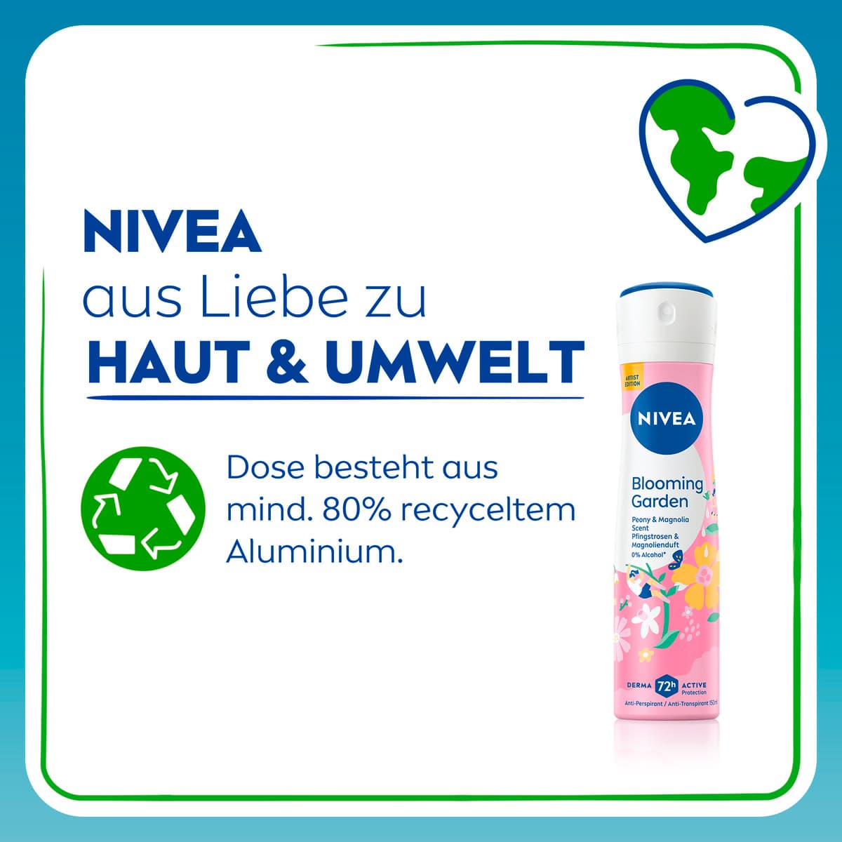 Produktbild NIVEA Deo Blooming Garden Spray  7 von 7