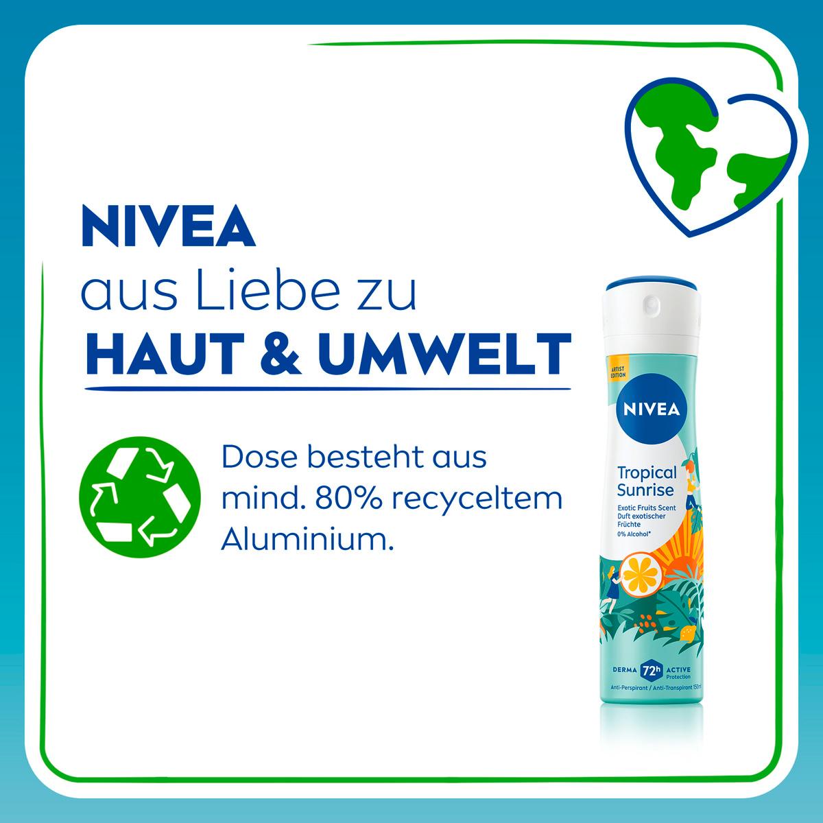 Produktbild NIVEA Deo Tropical Sunrise Spray  8 von 8