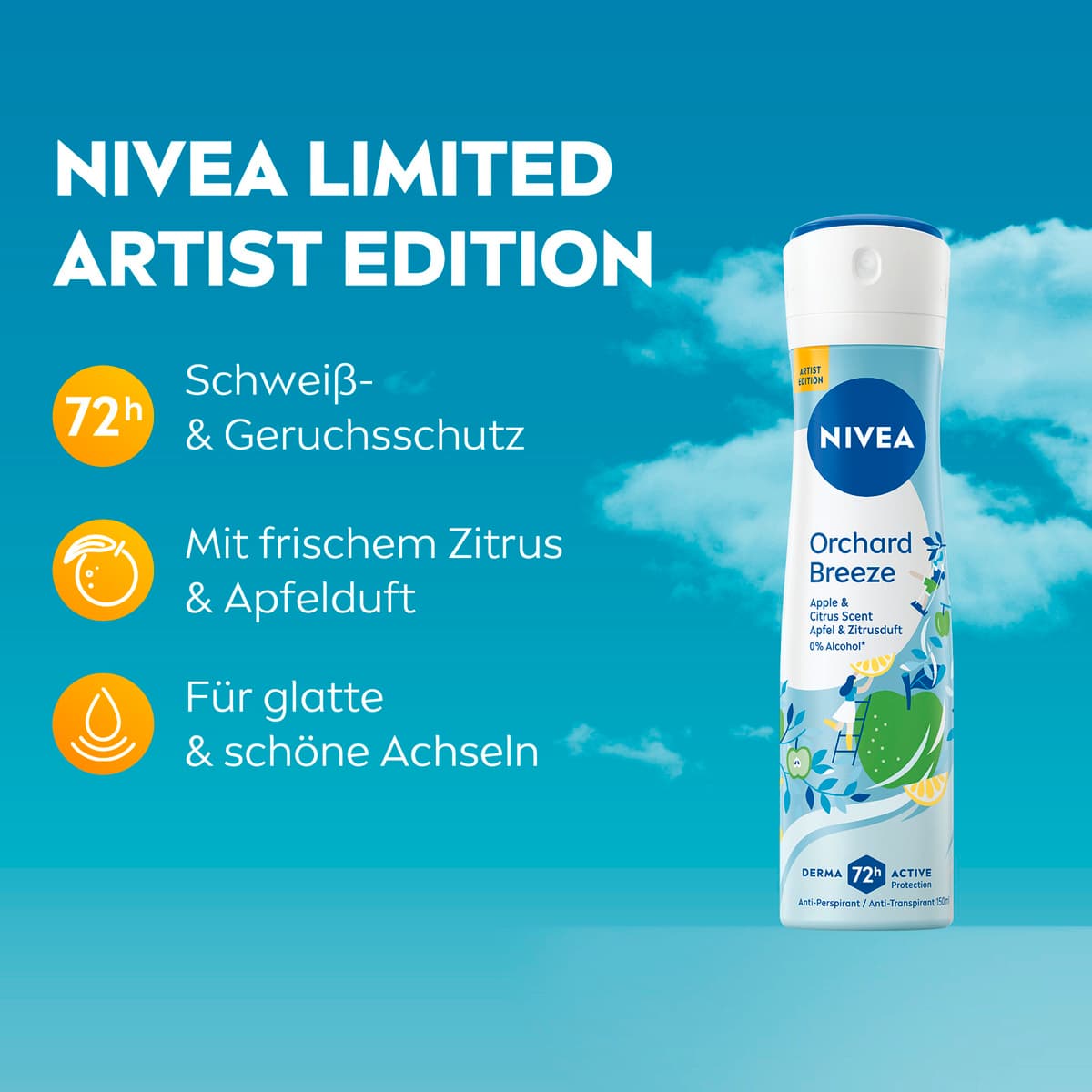 Produktbild NIVEA Deo Orchard Breeze Spray 3 von 7