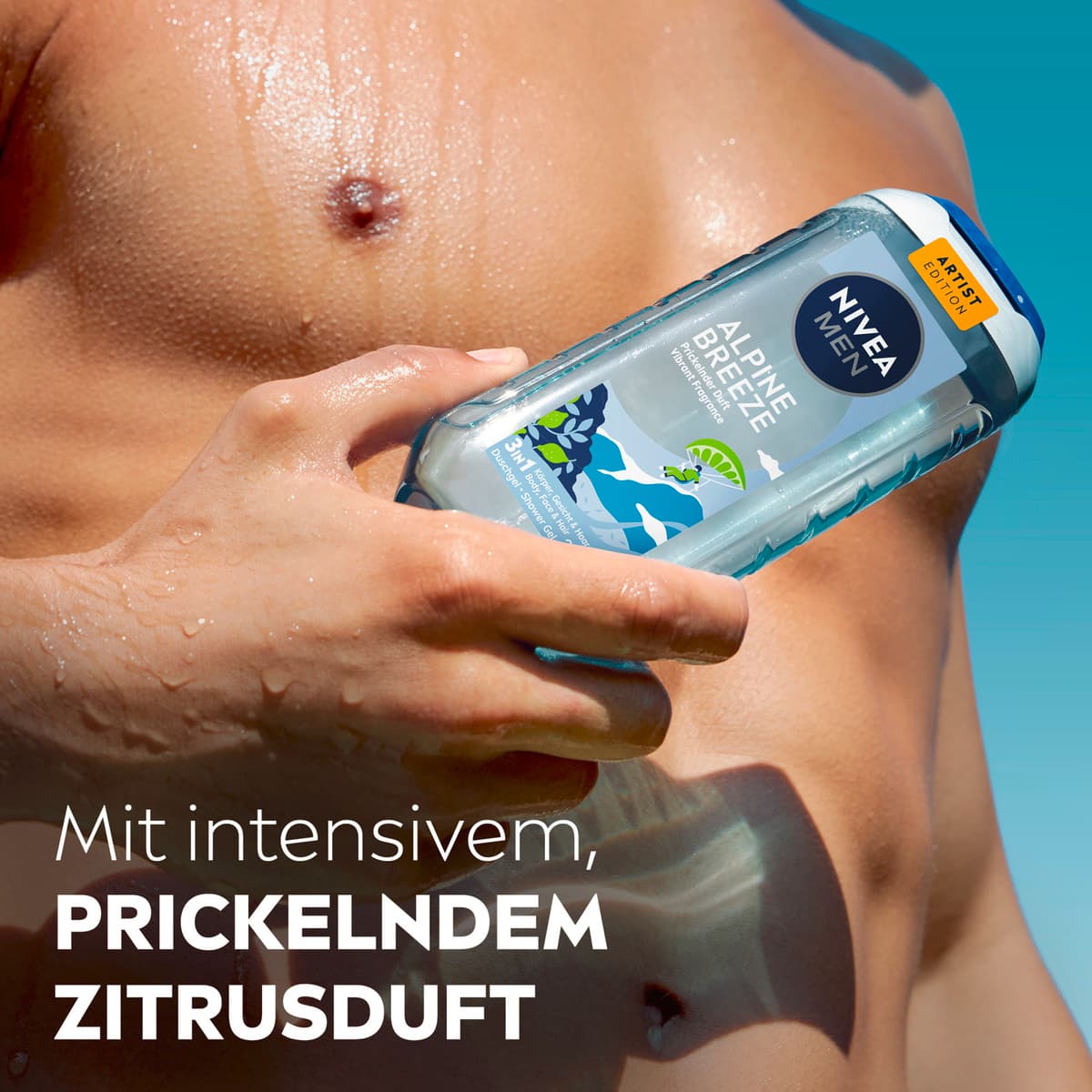 Produktbild NIVEA MEN Alpine Breeze 3in1 Duschgel 4 von 7