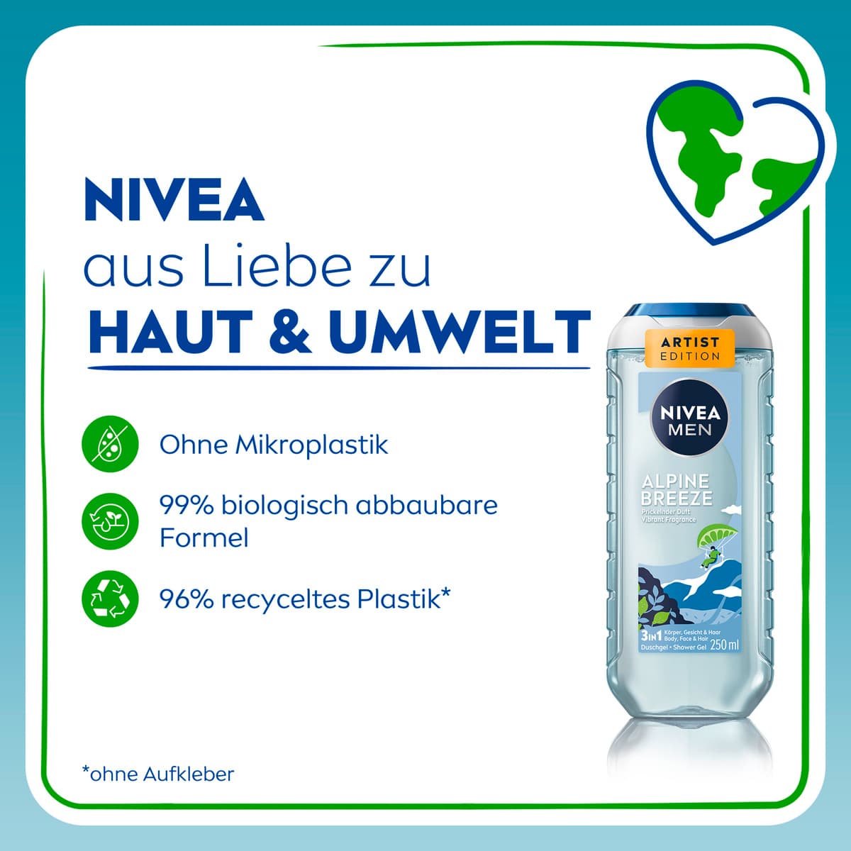 Produktbild NIVEA MEN Alpine Breeze 3in1 Duschgel 7 von 7