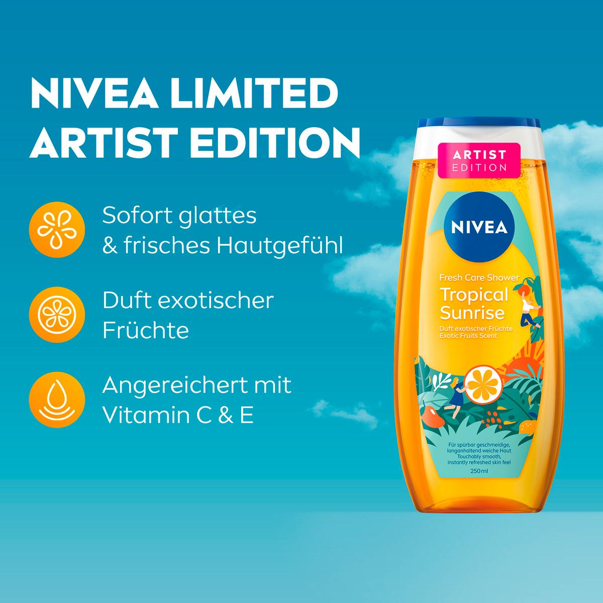 Produktbild NIVEA Duschgel Fresh Care Shower Tropical Sunrise  3 von 7