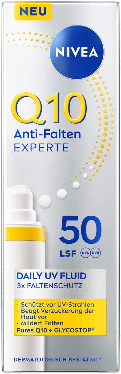 NIVEA Q10 Anti-Falten Experte LSF50 Daily UV Fluid 