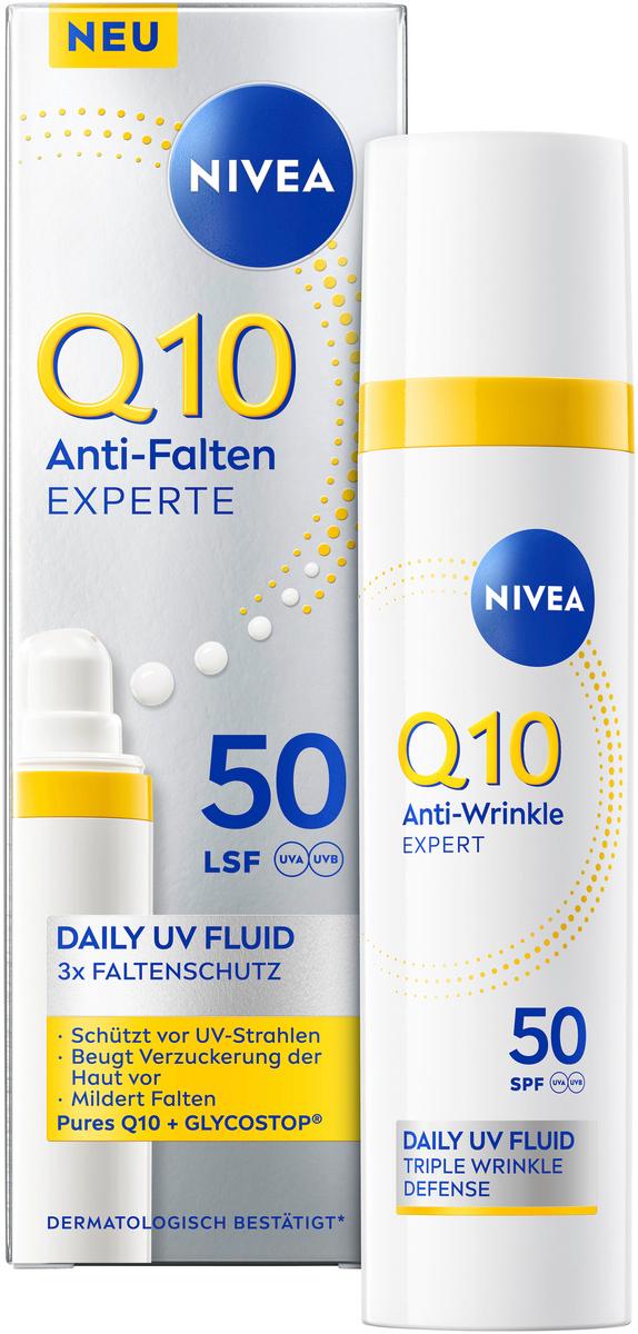 Produktbild NIVEA Q10 Anti-Falten Experte LSF50 Daily UV Fluid  2 von 13