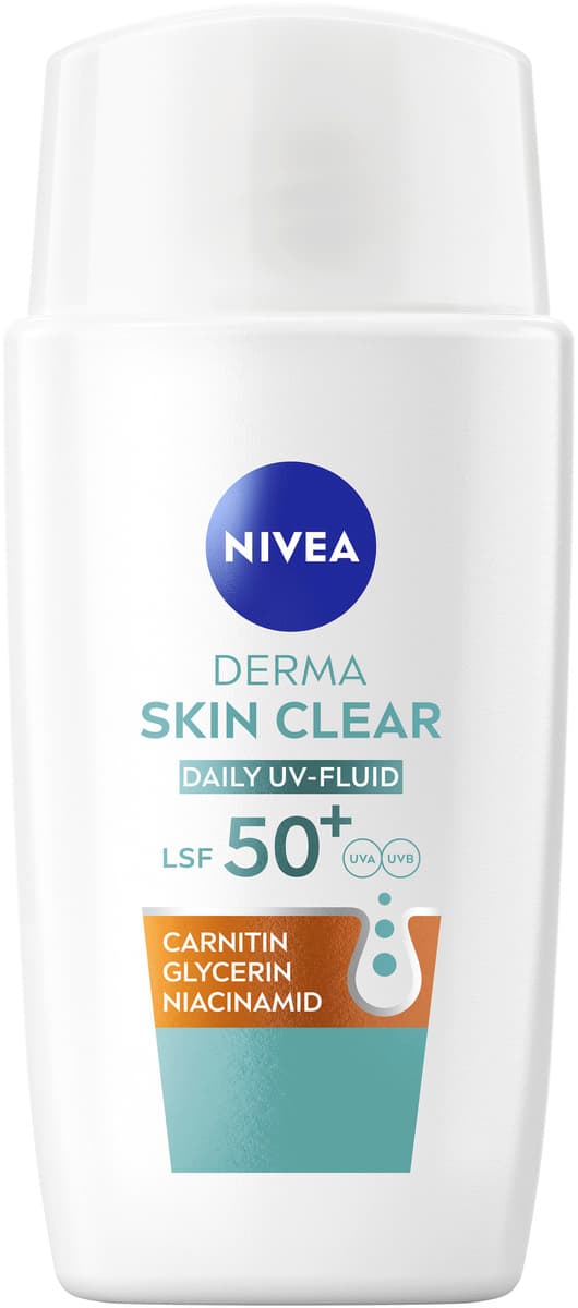 Nivea Derma Skin Clear Daily UV-Fluid LSF 50