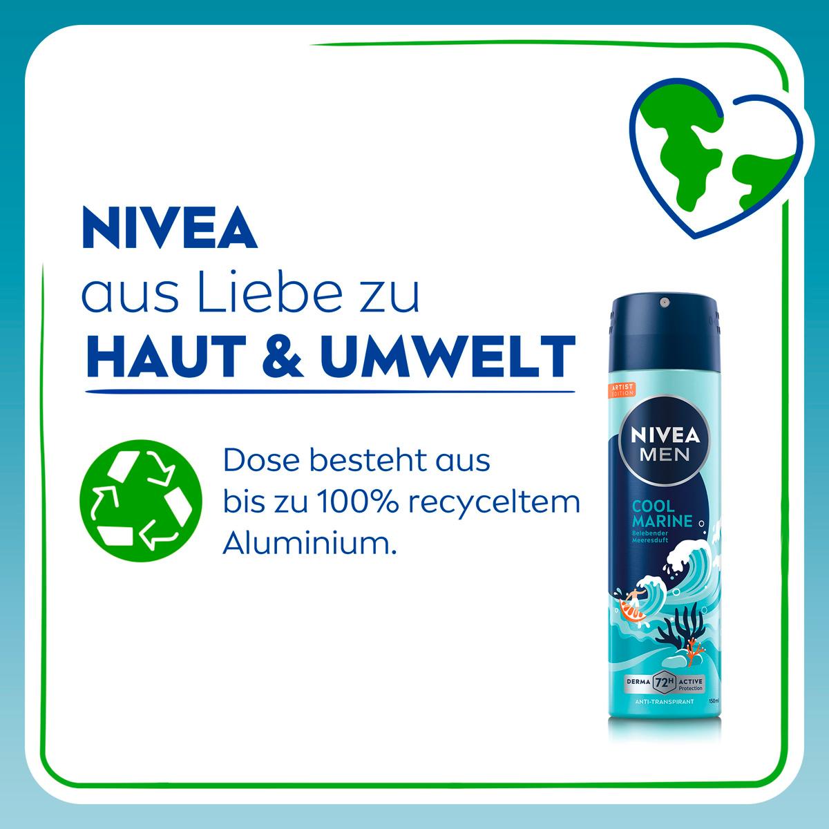 Produktbild NIVEA MEN Cool Marine Deospray 7 von 7