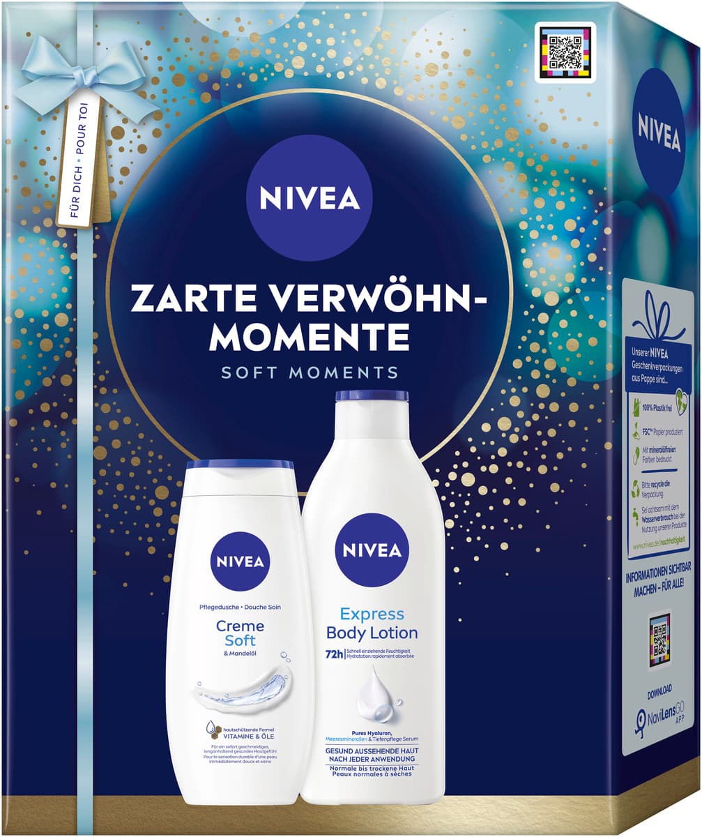 NIVEA Zarte Verwoehnmomente Geschenkset