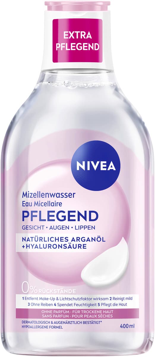 NIVEA Mizellenwasser pflegend für trockene Haut 400ml