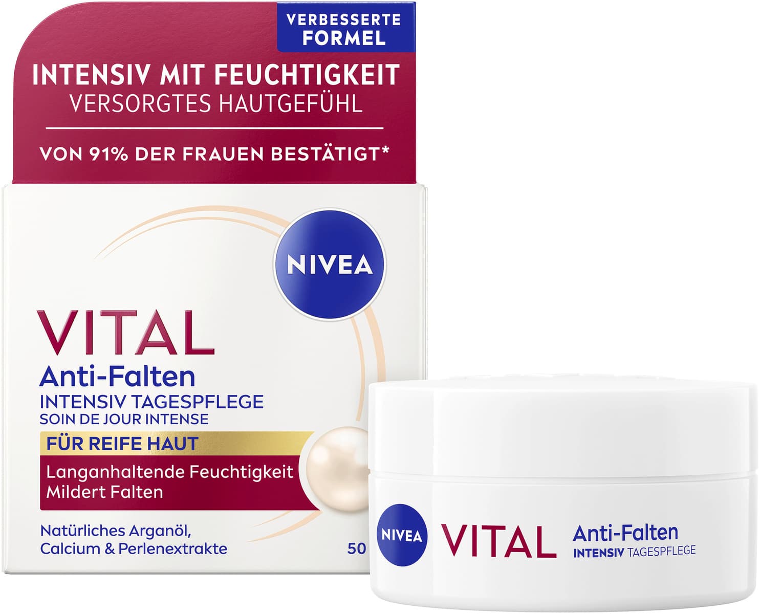 NIVEA VITAL Anti-Falten Intensiv Tagespflege für Reife Haut