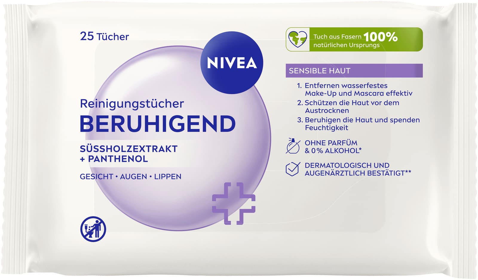NIVEA Reinigungstücher Beruhigend