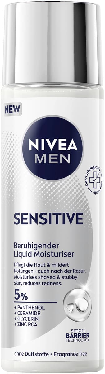 NIVEA MEN Sensitive Beruhigender Liquid Moisturiser 