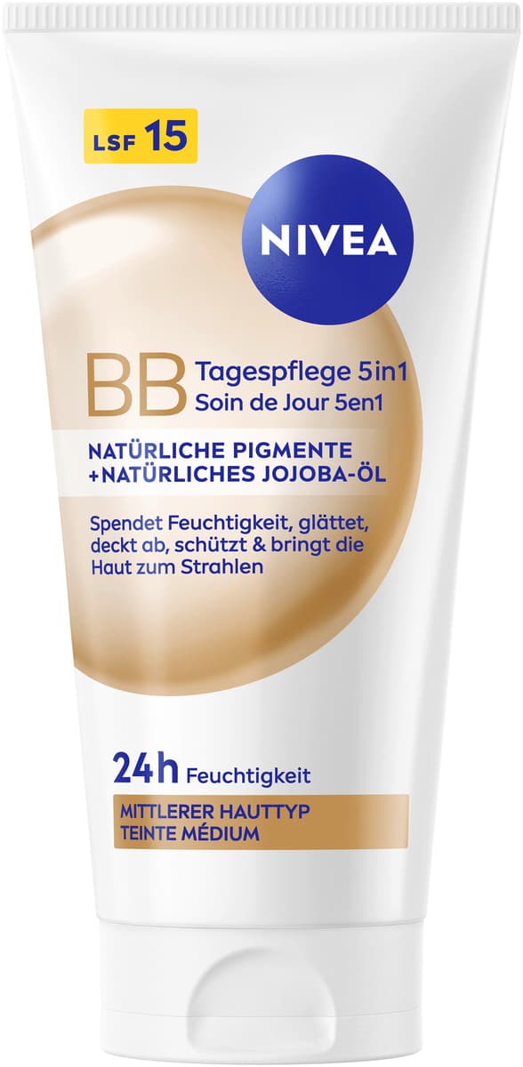 NIVEA BB Tagespflege 5in1 mittlerer Hauttyp