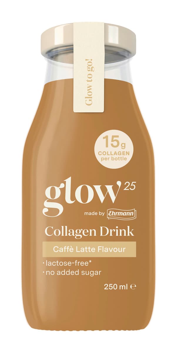 Glow25 Collagen Drink Caffé Latte Flavour