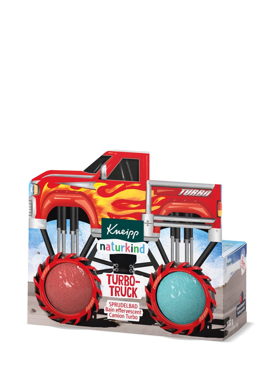 Kneipp naturkind Turbo-Truck Sprudelbad 2 Stück