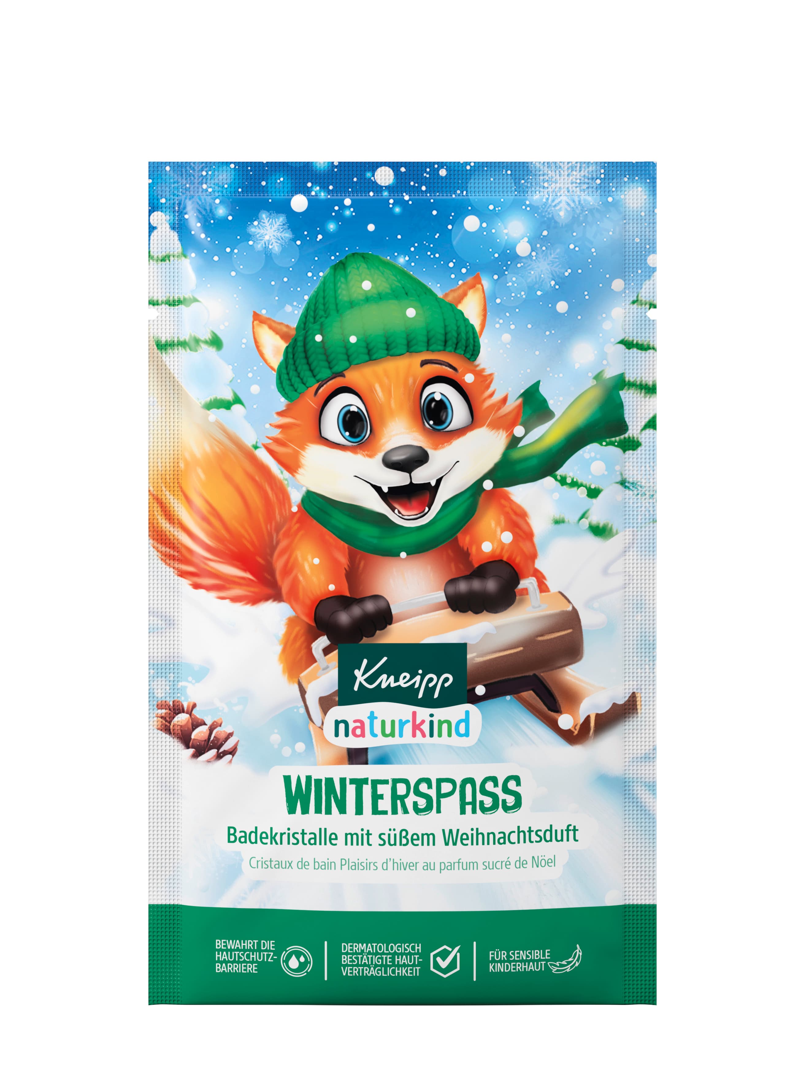 Kneipp naturkind WINTERSPASS Badekristalle