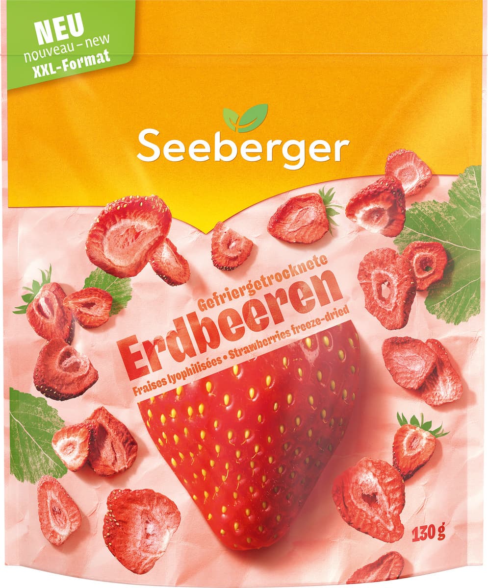 Seeberger Gefriergetrocknete Erdbeeren
