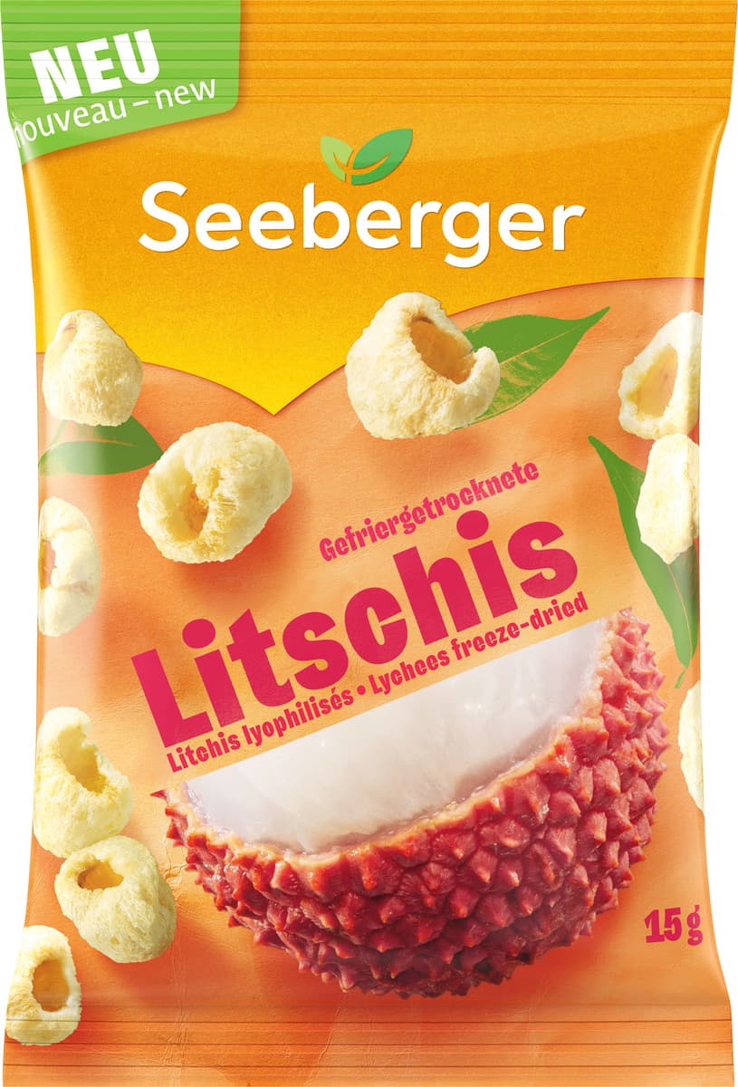 Seeberger Gefriergetrocknete Litschis