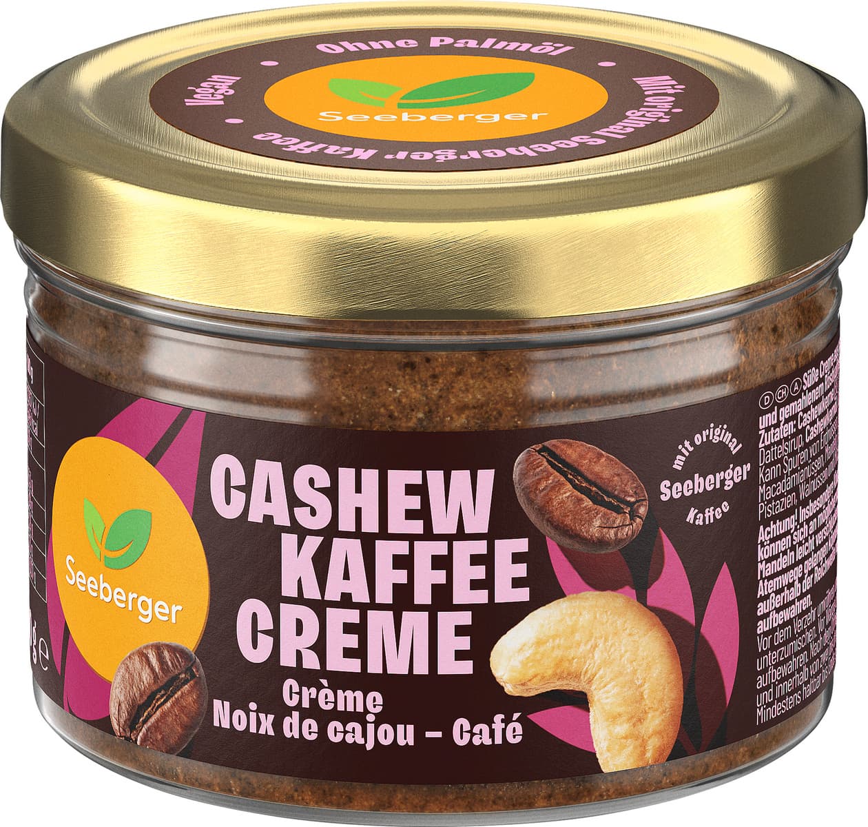 Seeberger Cashew-Kaffee-Creme