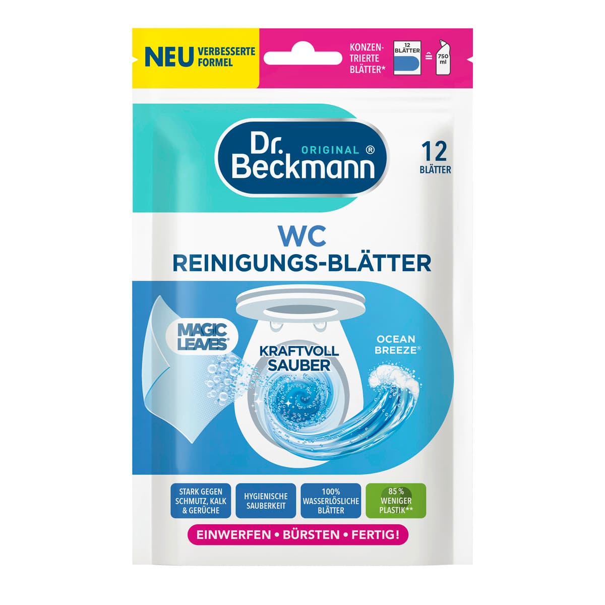 Dr. Beckmann WC Reinigungs-Blätter