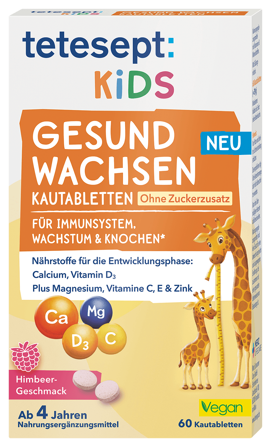tetesept Kids Gesund Wachsen Kautabletten