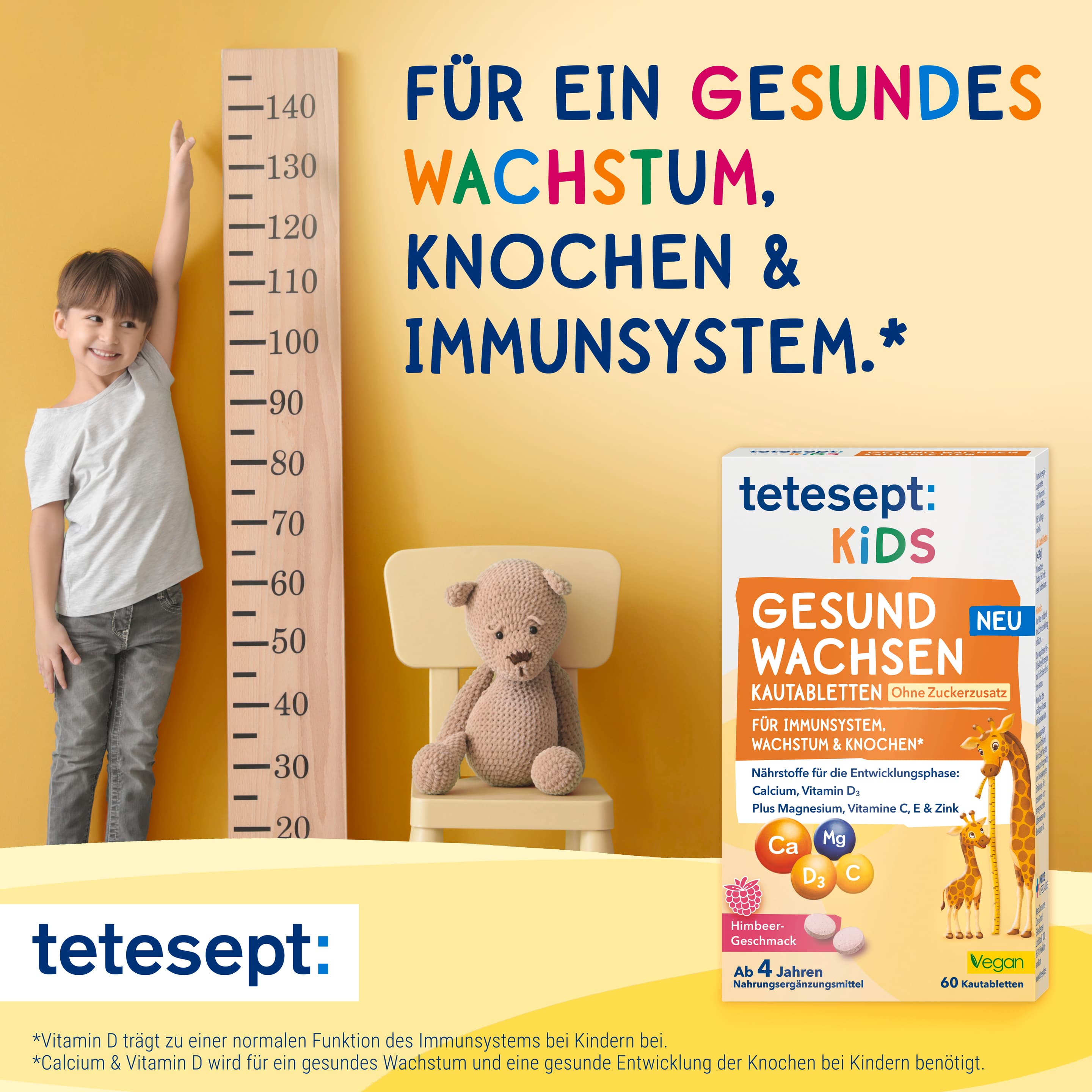 tetesept Kids Gesund Wachsen Kautabletten