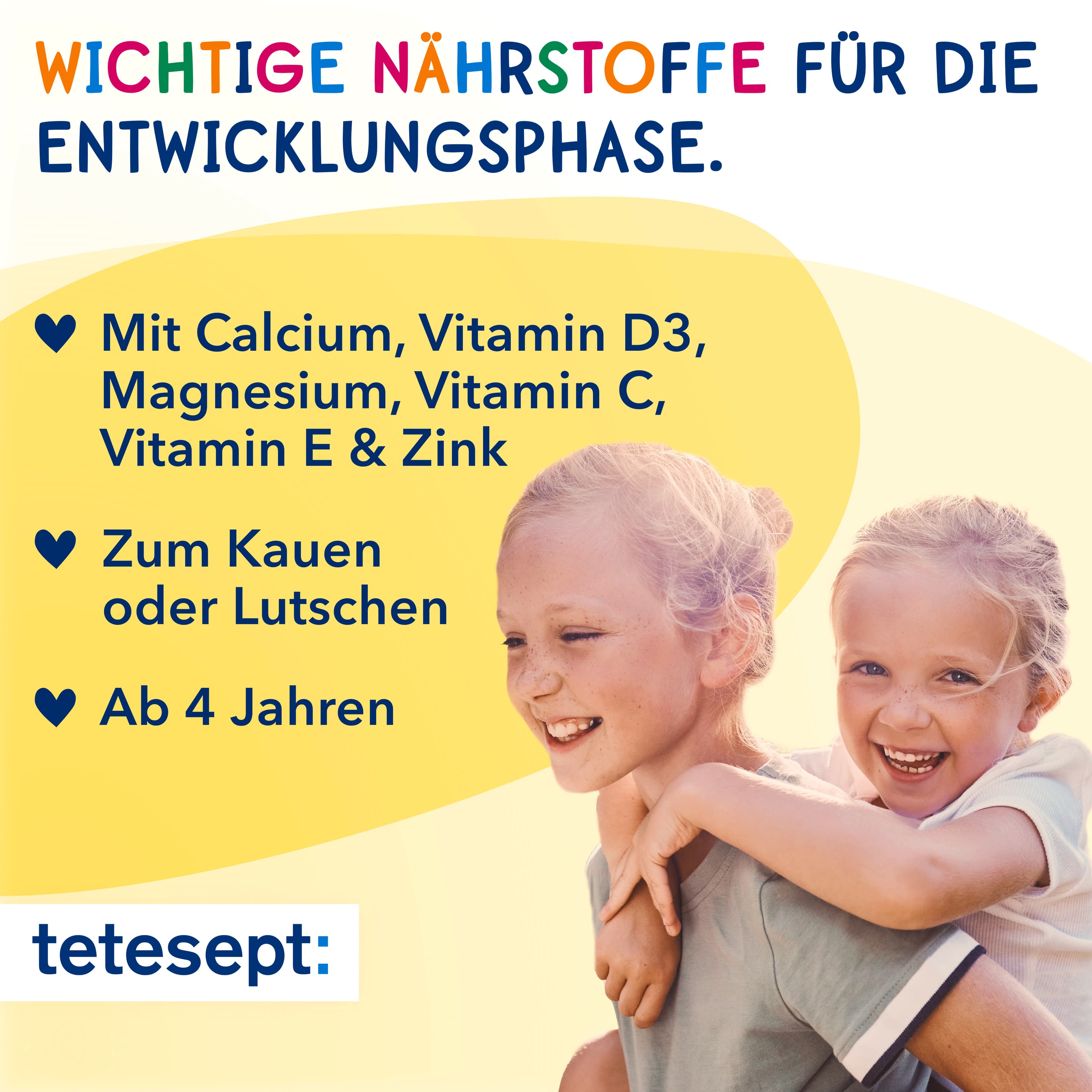 tetesept Kids Gesund Wachsen Kautabletten