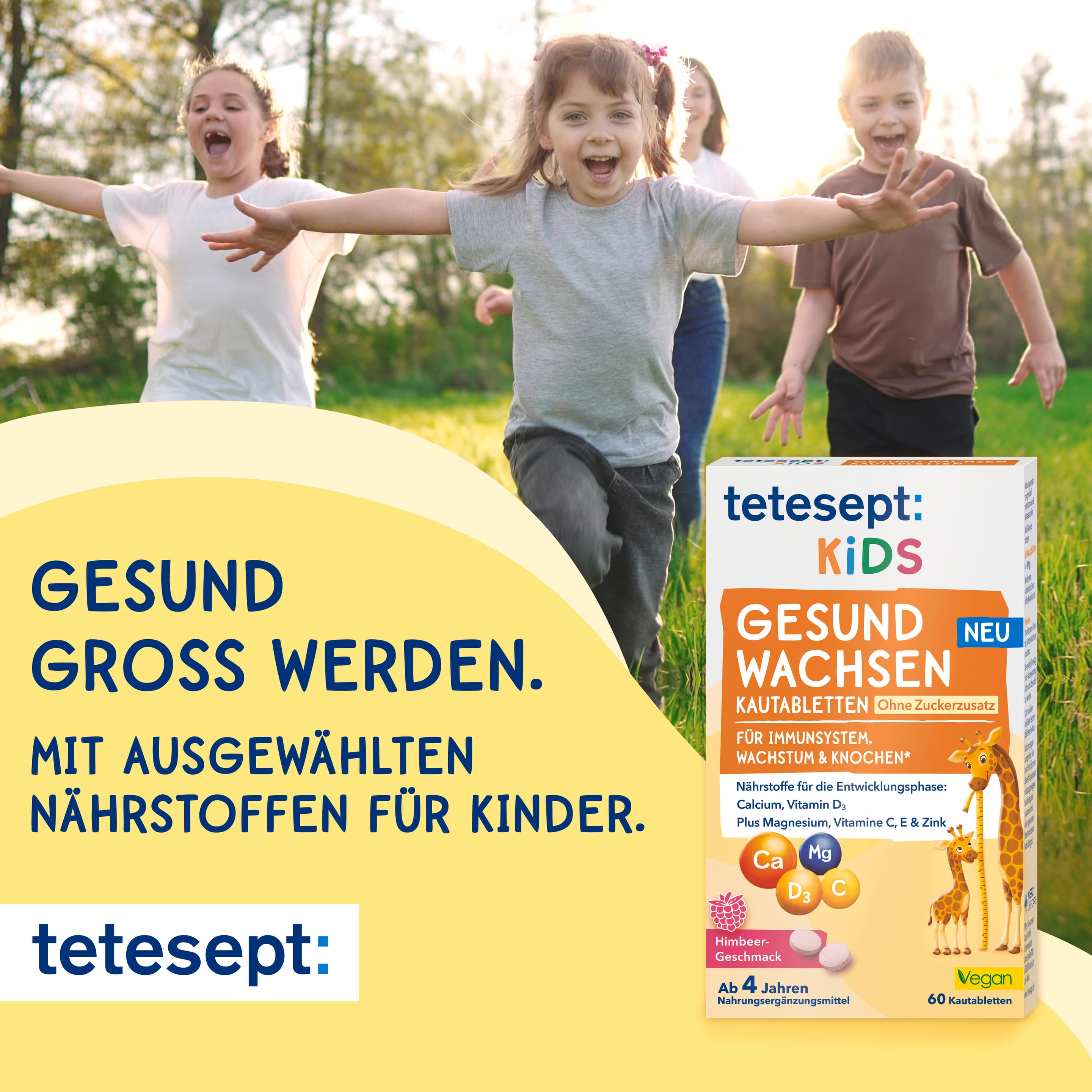 tetesept Kids Gesund Wachsen Kautabletten