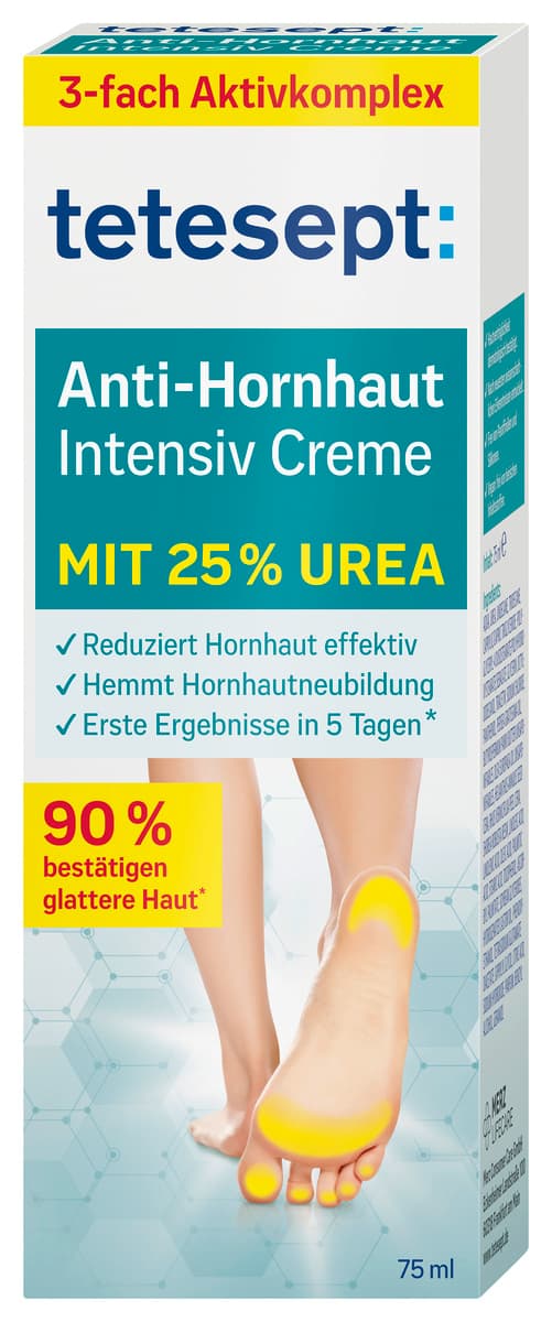 tetesept Anti-Hornhaut Intensiv Creme Urea