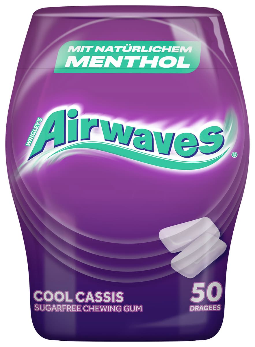 Wrigley's Airwaves Cool Cassis sugarfree 