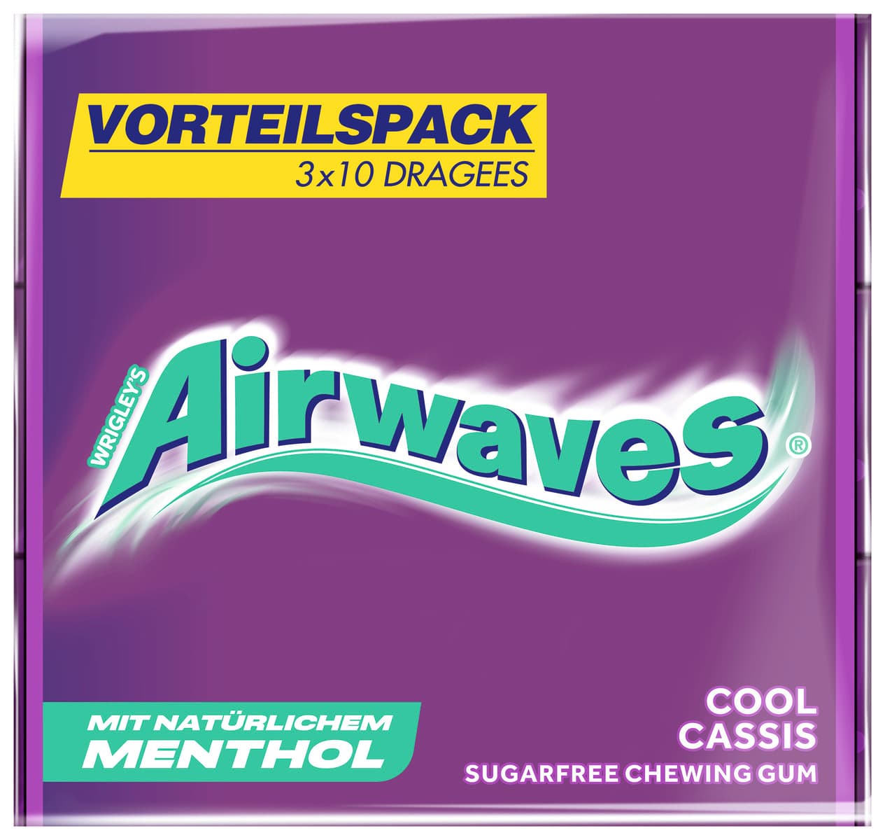 Wrigley's Airwaves Cool Cassis Sugarfree