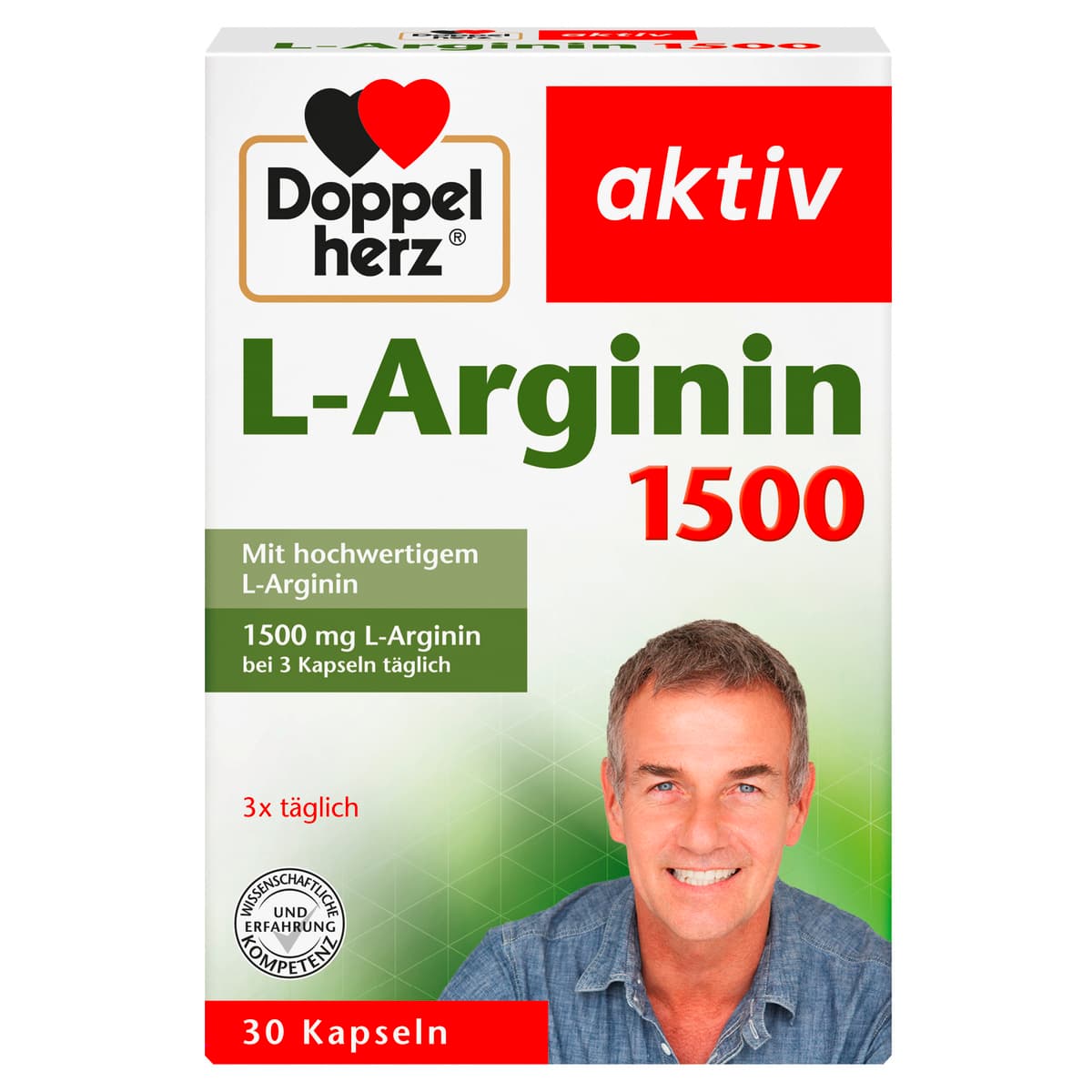 Doppelherz L-Arginin 1500 30 Kapseln