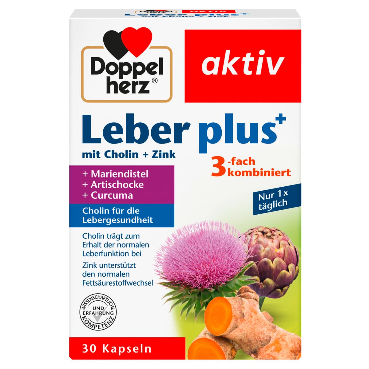 Doppelherz aktiv Leber plus
