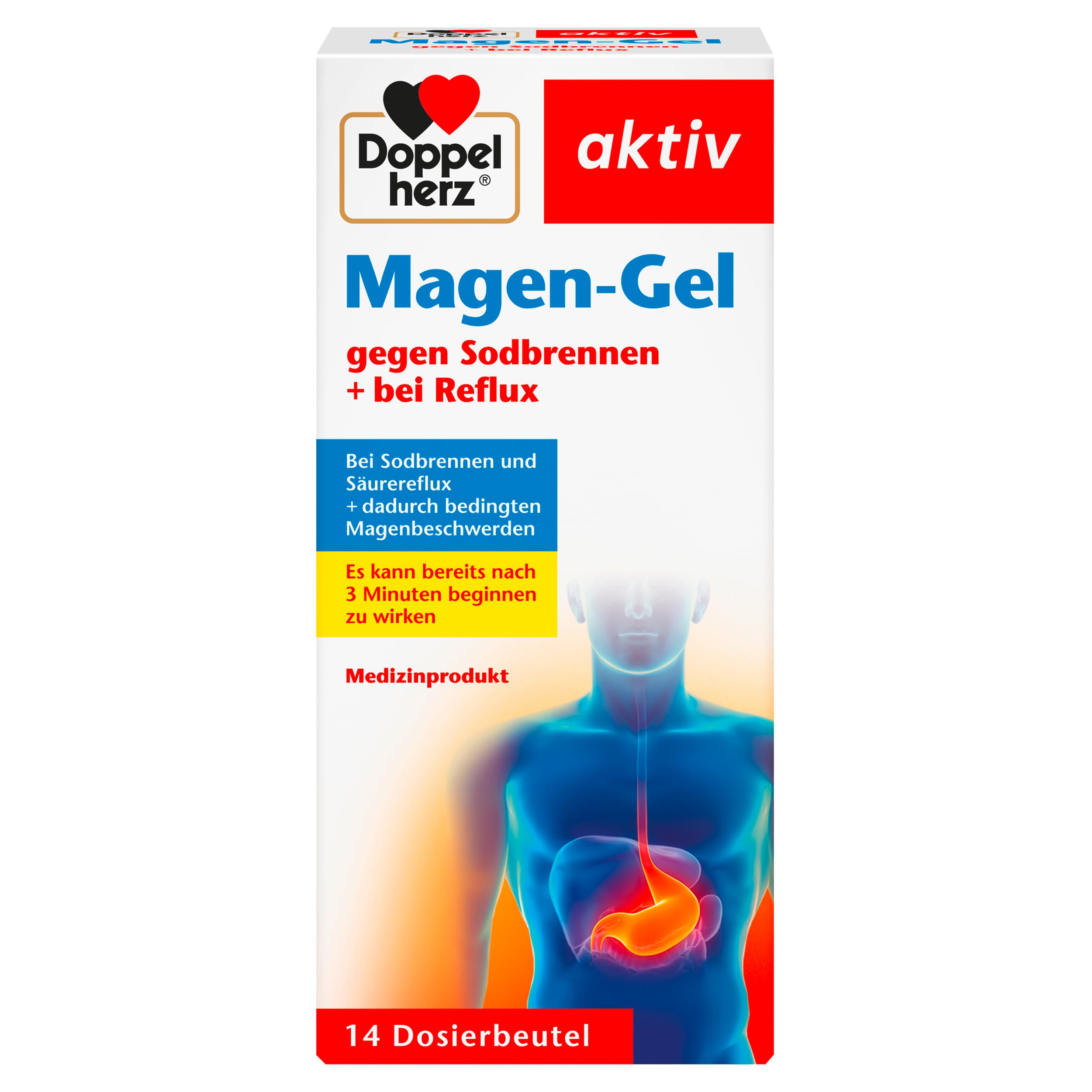Doppelherz Magen-Gel gegen Sodbrennen + bei Reflux