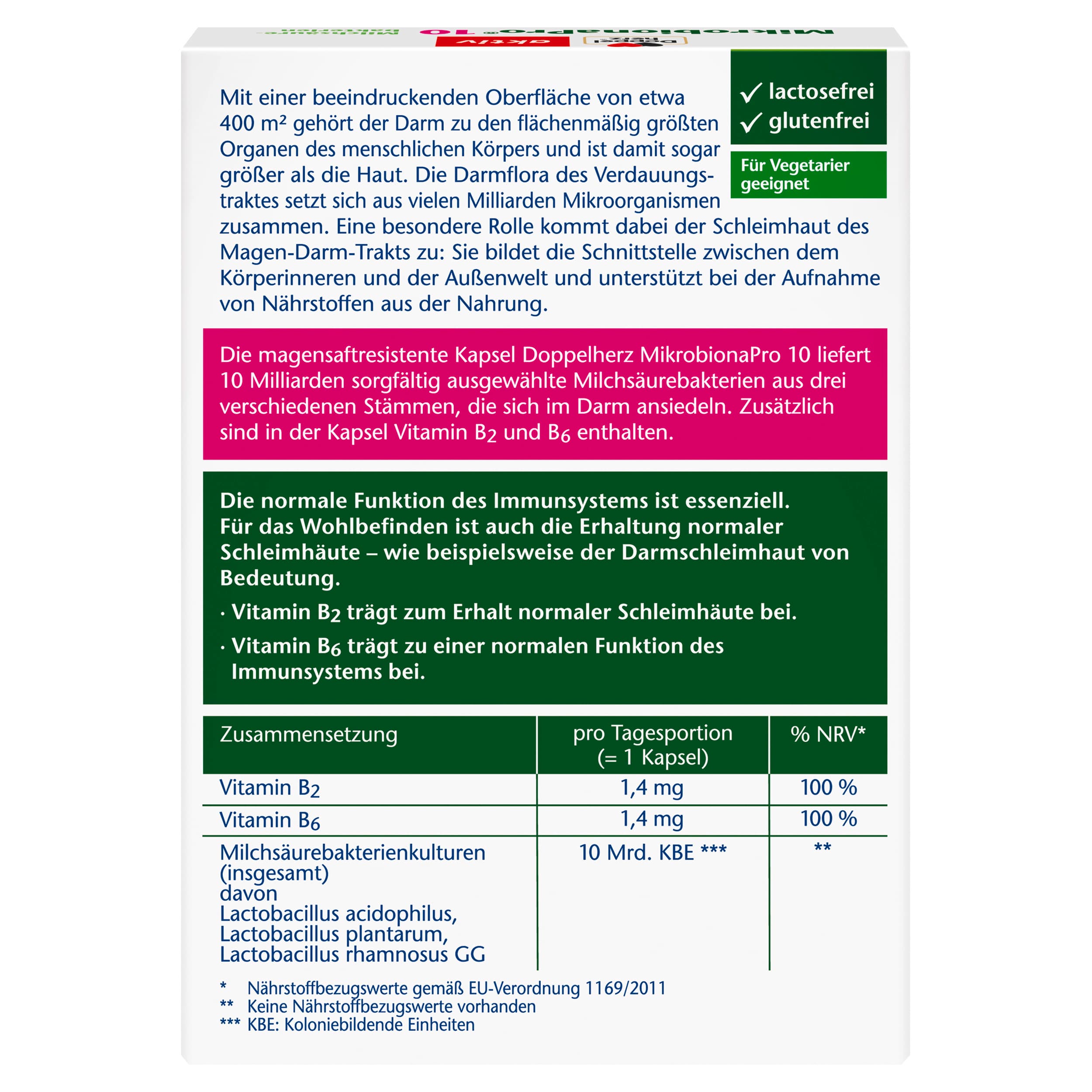 Doppelherz MikrobionaPro 10