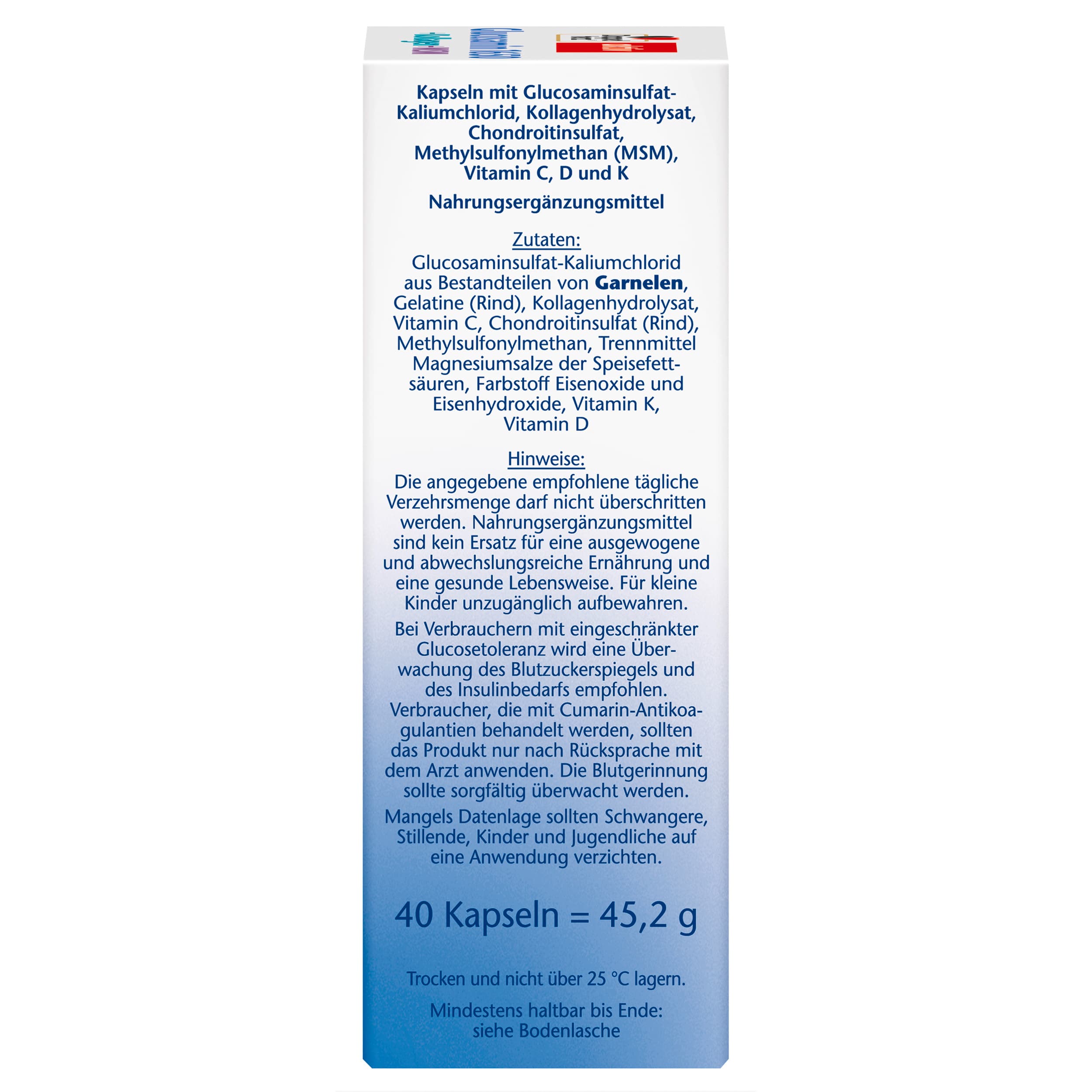 Doppelherz Glucosamin 1650 + Kollagen + MSM
